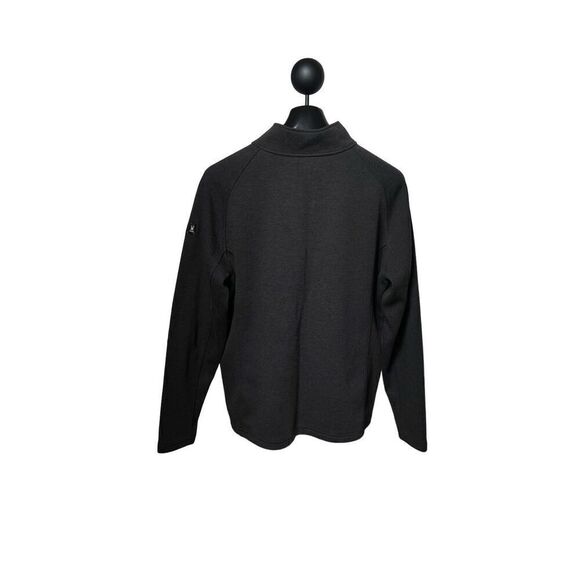 SPYDER Graphite Men's 1/2 Zip Long Sleeve Pullover Fleece Shirt with Collar XXL - Picture 1 of 5